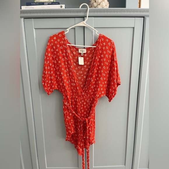 Adorable floral romper! Aura, size xs - Picture 1 of 3